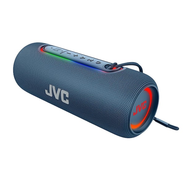 JVC Portable Bluetooth True Wireless Speaker with Speakerphone in Blue