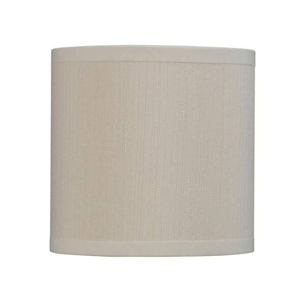 Aspen Creative Corporation 5 in. x 5 in. Butter Creme Drum Lamp Shade ...
