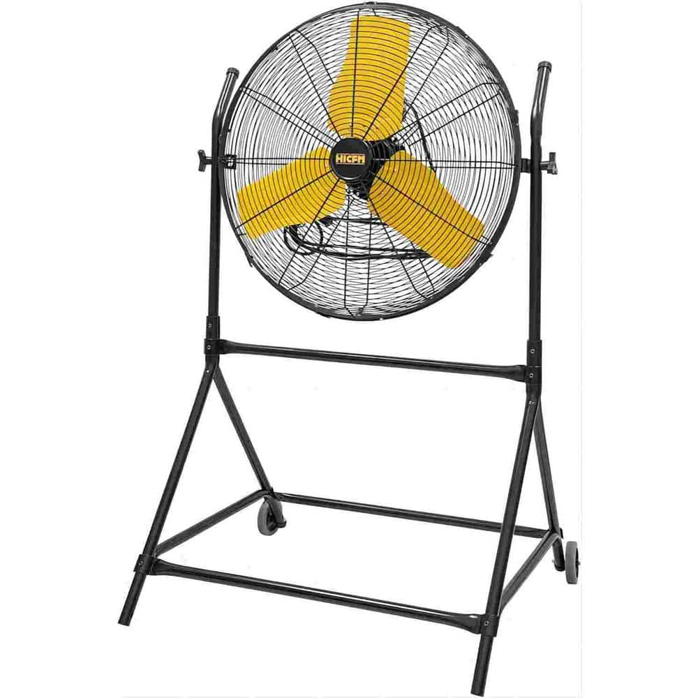 7900 CFM 24 in. Roll-About Tilt Stand Fan with Ball Bearing Powerful 2/5HP Motor, 9 ft. Power Cord, 180° Tilting price history on PriceWatchPro