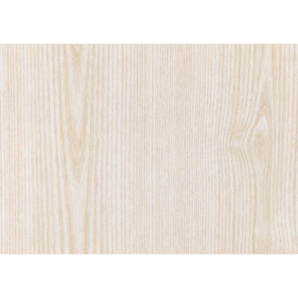17 in. x 78 in. White Ash Self-Adhesive Drawer and Shelf Liners Decorative 