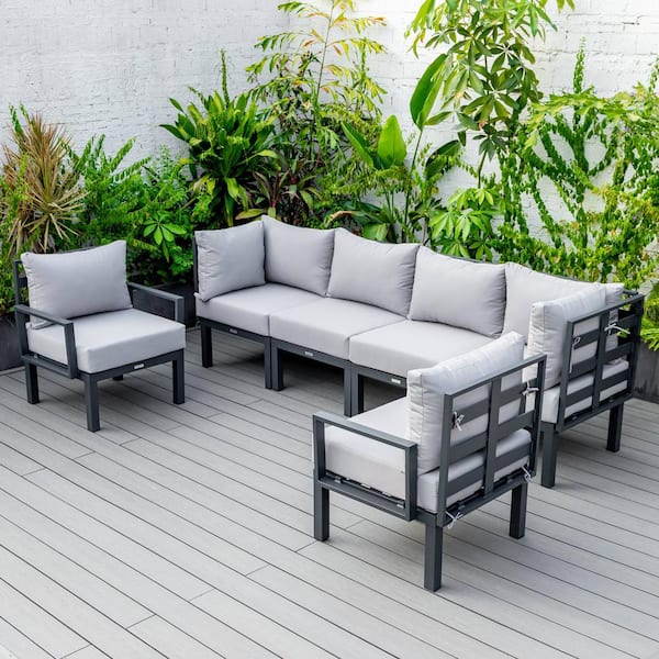 Light grey deals outdoor sectional