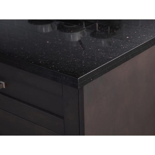 NewAge Products Kitchen Granite Countertop 48-in x 25.5-in x 1.25-in Gold  Sand Straight Solid Surface Countertop in the Kitchen Countertops  department at