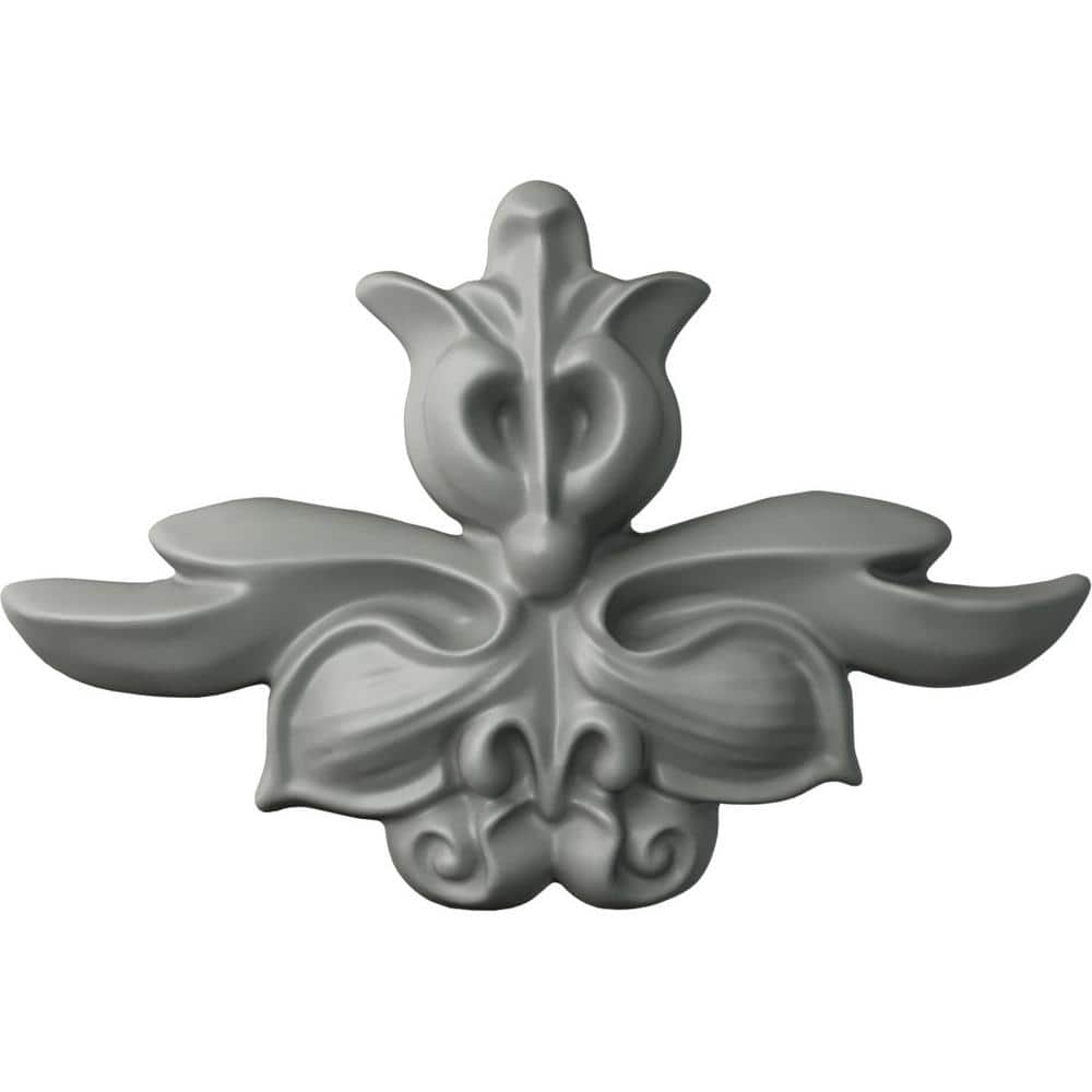Gray Polyurethane Architectural Ribbon Center Onlay