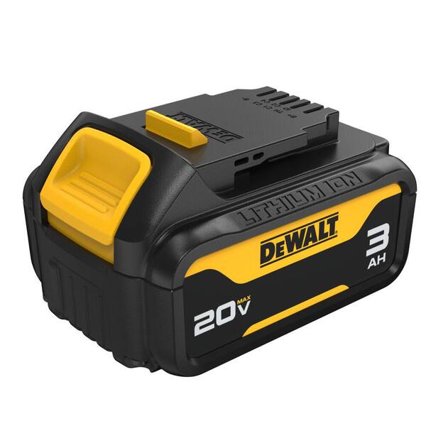 20-Volt MAX Premium Lithium-Ion 3.0Ah Battery Pack (4-Pack)