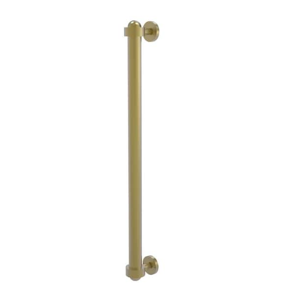 Allied Brass 18 in. Center-to-Center Refrigerator Pull in Satin Brass