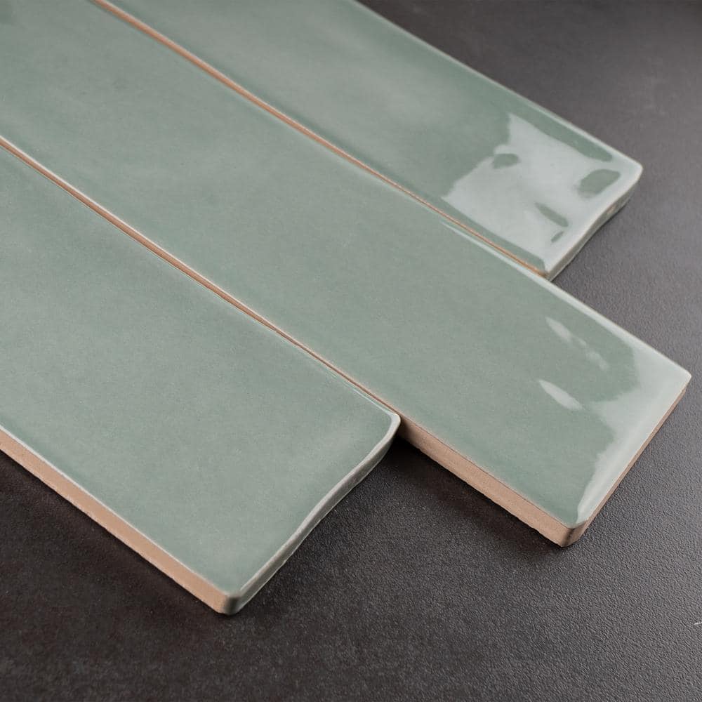 Jade Green 3x12 Ceramic Subway Wall Tile