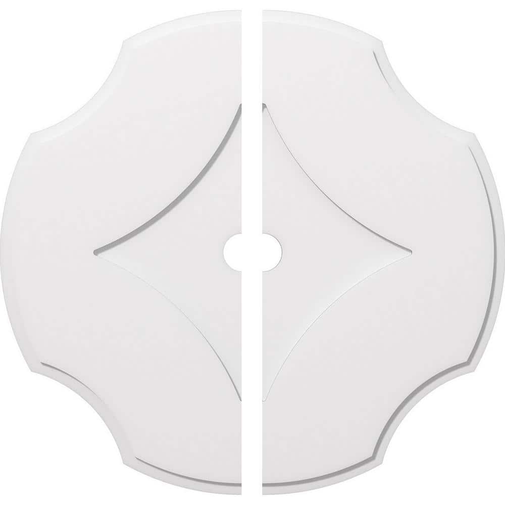 1 in. P X 13-1/4 in. C X 38 in. OD X 3 in. ID Percival Architectural Grade PVC Contemporary Ceiling Medallion, Two Piece price history on PriceWatchPro