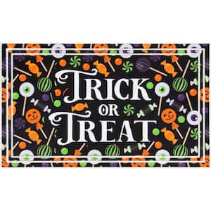 Trick or Treat Candy 18 in. x 30 in. Doormat