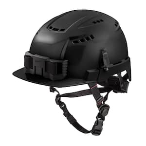 BOLT Black Type 2 Class C Front Brim Vented Safety Helmet (2-Pack)