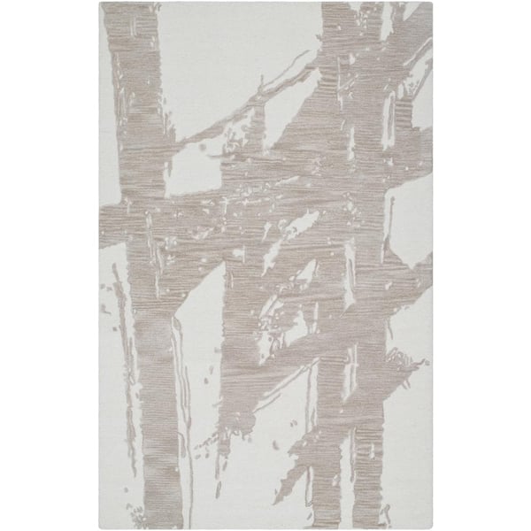 Livabliss Rize Gray 5 ft. x 8 ft. Modern Indoor Area Rug