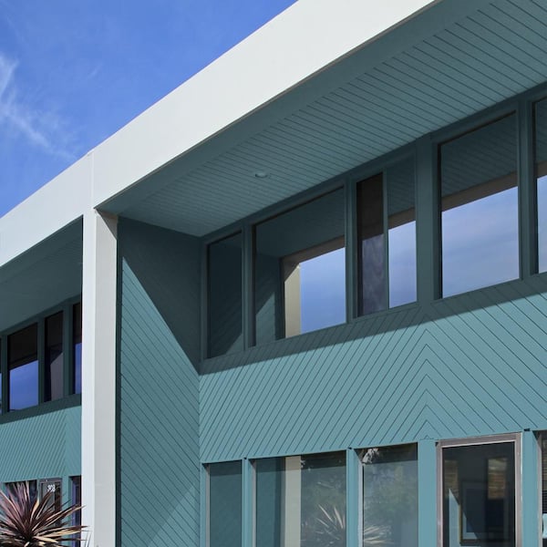 1 gal. #S460-5 Blue Square Satin Exterior Paint