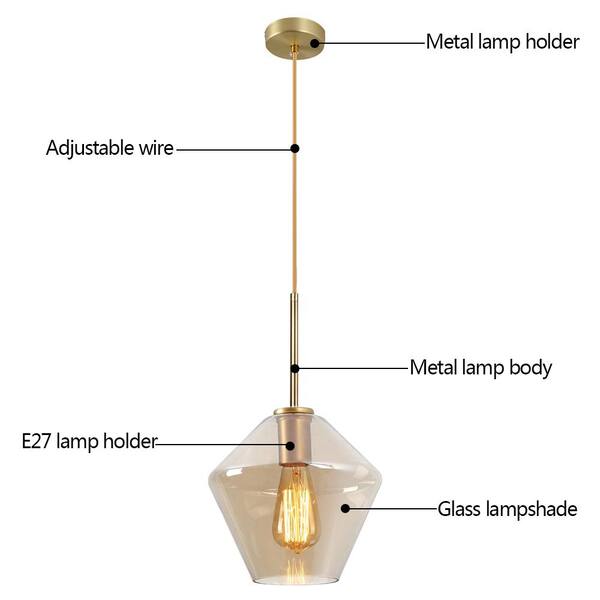 home depot gold pendant lights