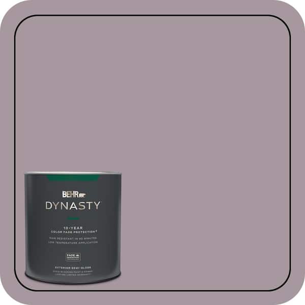 BEHR DYNASTY 1 qt. #N110-3 Fig Preserves Semi-Gloss Enamel Exterior Stain-Blocking Paint & Primer