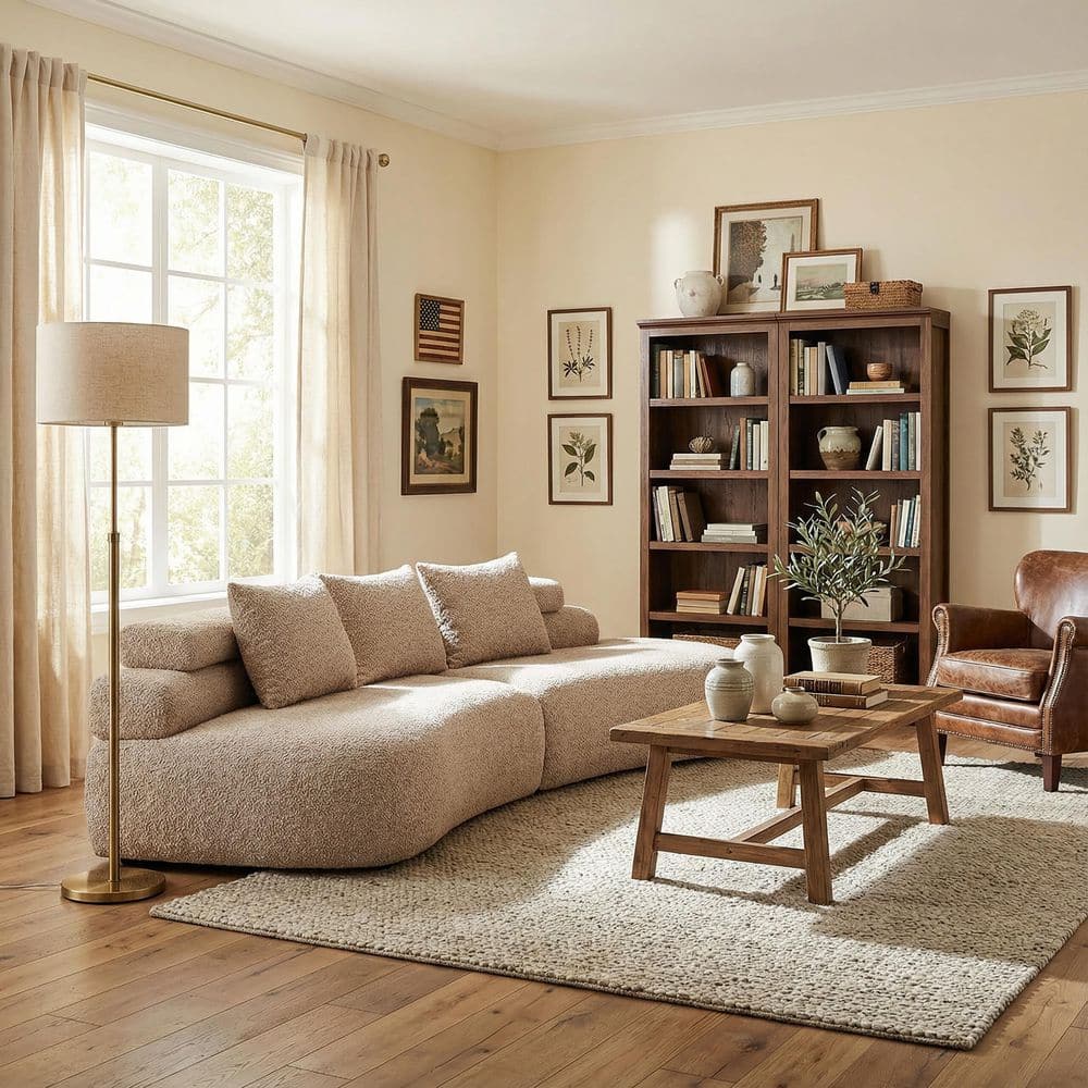 CHRISTOPHER KNIGHT HOME Prudence 122 in. Polyester Upholstered