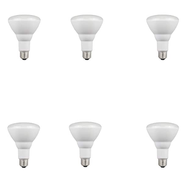 Westinghouse 65W Equivalent Soft White BR30 Dimmable LED Light Bulb (6-Pack)