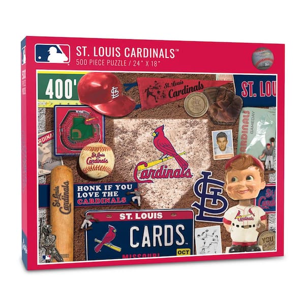 YouTheFan Purebred Fans-A Real Nailbiter 500-Piece Puzzle, St. Louis Cardinals