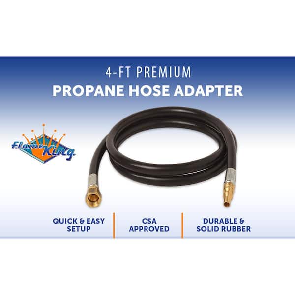 3/8'' Propane Gas Connector Quick Connect RV Propane Adapter Kit