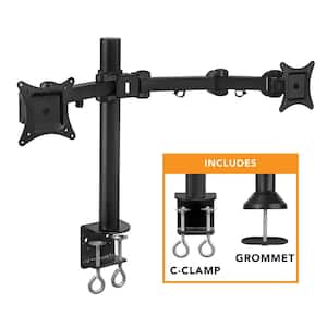 Dual Monitor Desk Mount for 13 in. to 27 in. Screens
