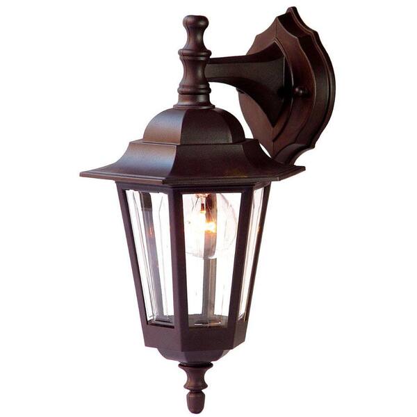 Acclaim Lighting Tidewater Collection 1-Light Architectural Bronze Outdoor Wall Lantern Sconce