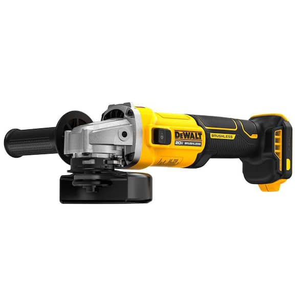 20-Volt MAX Cordless Brushless 4-1/2 in. Small Angle Grinder (Tool-Only) with Slide Switch