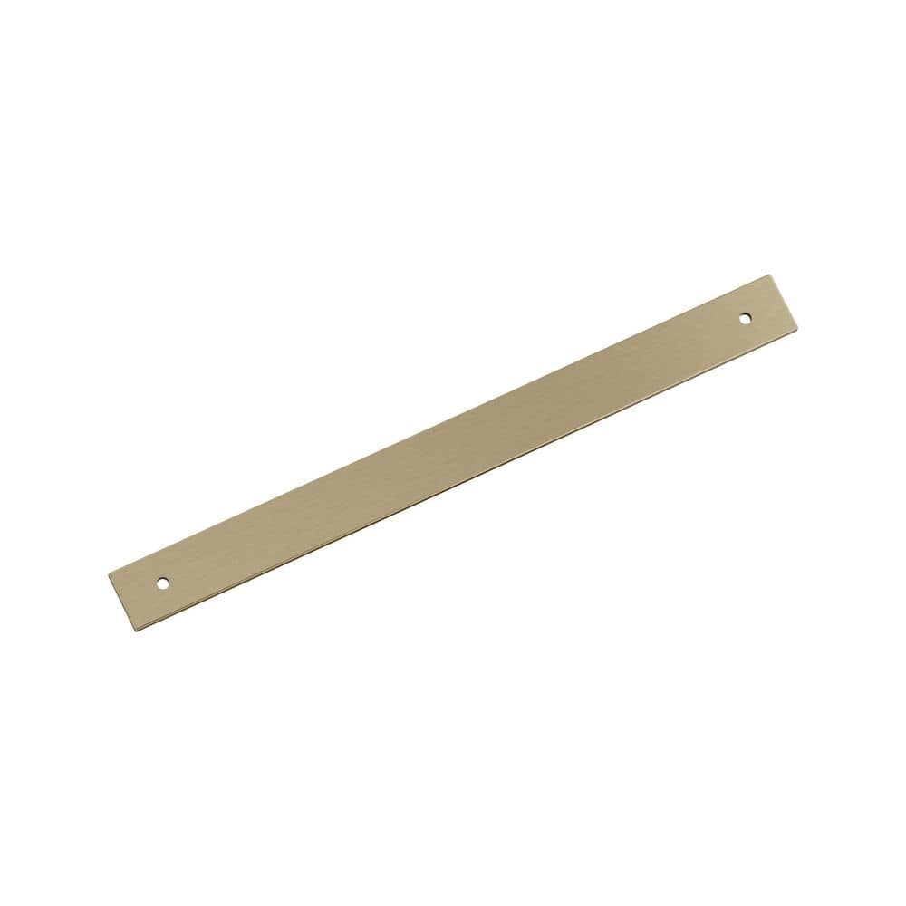 Ladera 10-1/16 in. Center-to-Center Rectangle Golden Champagne Pull Cabinet Backplate price history on PriceWatchPro