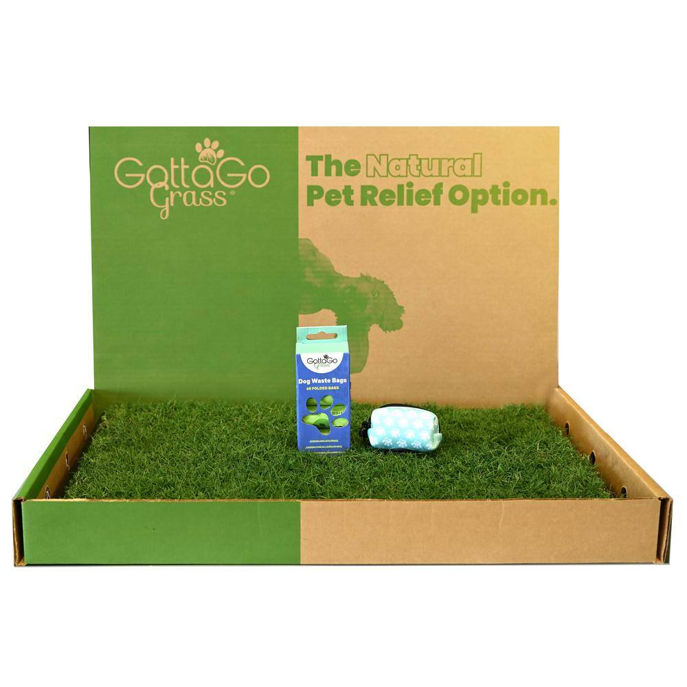 Gotta Go Grass Bermuda Refill Waste Bags and Dispenser