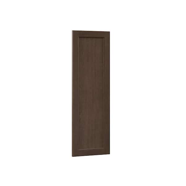 Hampton Bay Shaker 11 in. W x 35.25 in. H Wall Cabinet Decorative End Panel in Brindle