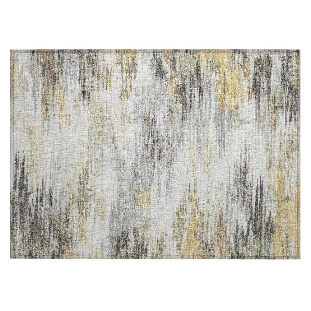 Chantille Machine Washable Indoor/Outdoor Abstract ACN2766 Tin 2 ft. x 3 ft. Accent Rug price history on PriceWatchPro