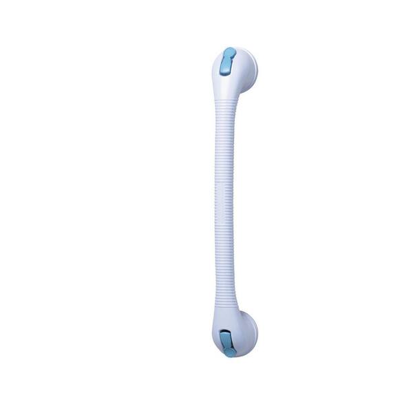 Lifestyle Essentials 23.5 in. x 1 in. Quick Suction Rail in White