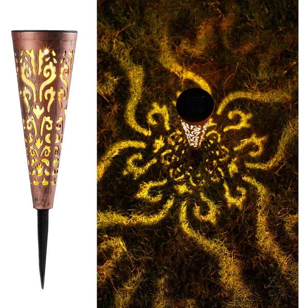 Cubilan Garden Solar Lights Outdoor Stakes Decorative Lighting (6