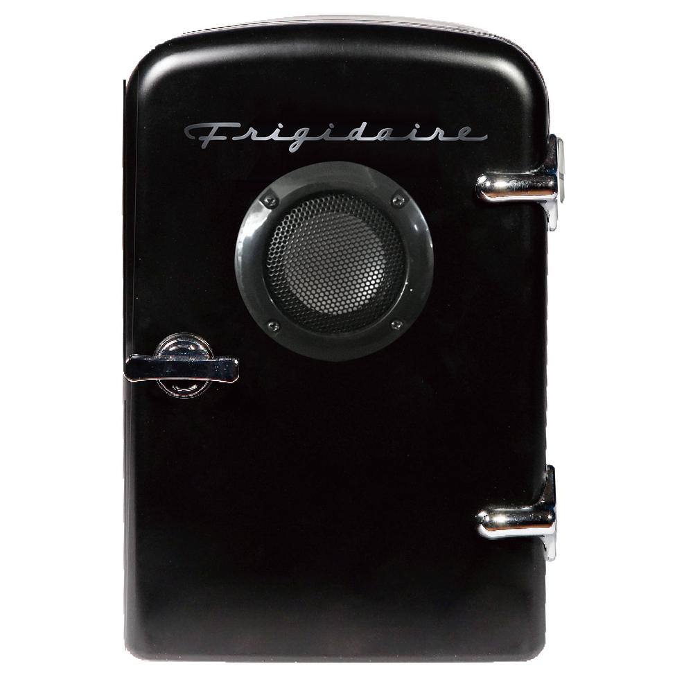 Frigidaire 1.0 cu. ft. 6 Can Retro Mini Fridge without Freezer in Black