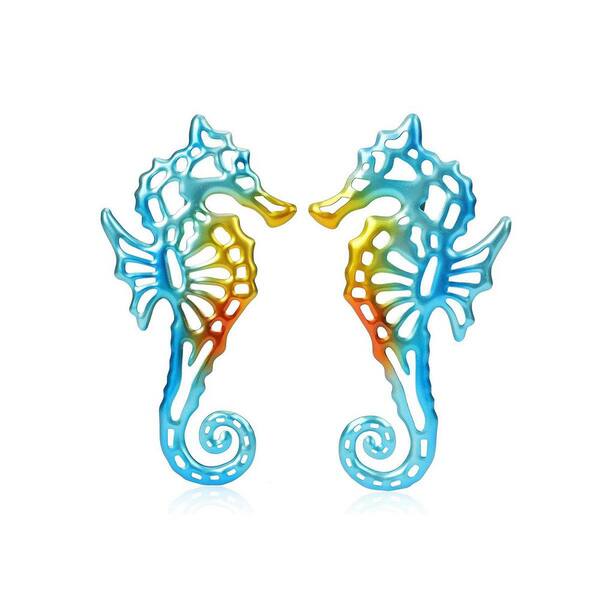 AB Tools Metall-Schmetterling Deko – Cyan & Schwarz, 35x25 Cm, Für Garten Und Wohnraum