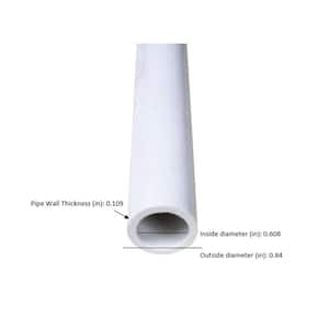 1/2 in. x 24 in. Rigid PVC Schedule 40 Pipe