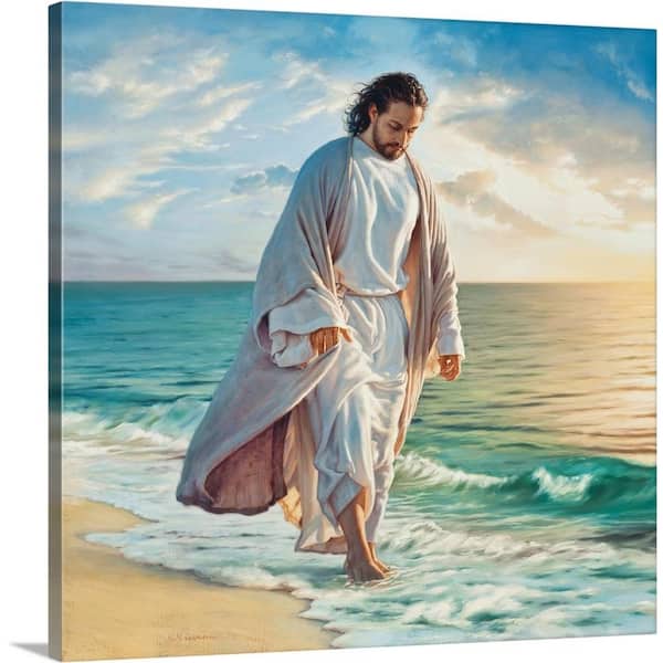 16 in. x 16 in. "Be Still My Soul" by Mark Missman Canvas Wall Art