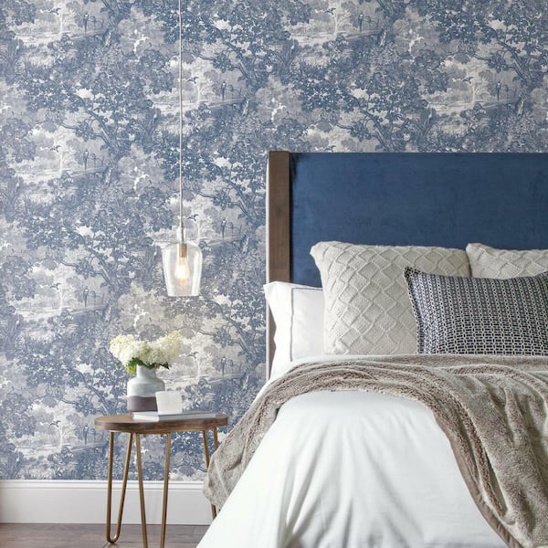Jungle Toile Peel and Stick Wallpaper (Covers 28.18 sq. ft.)