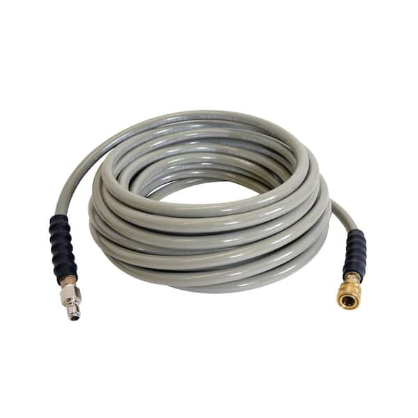 SIMPSON Armor Hose 3/8 in. x 100 ft. Replacement/Extension Hose with QC  Connections for 4500 PSI Hot/Cold Water Pressure Washers 41096 - The Home  Depot