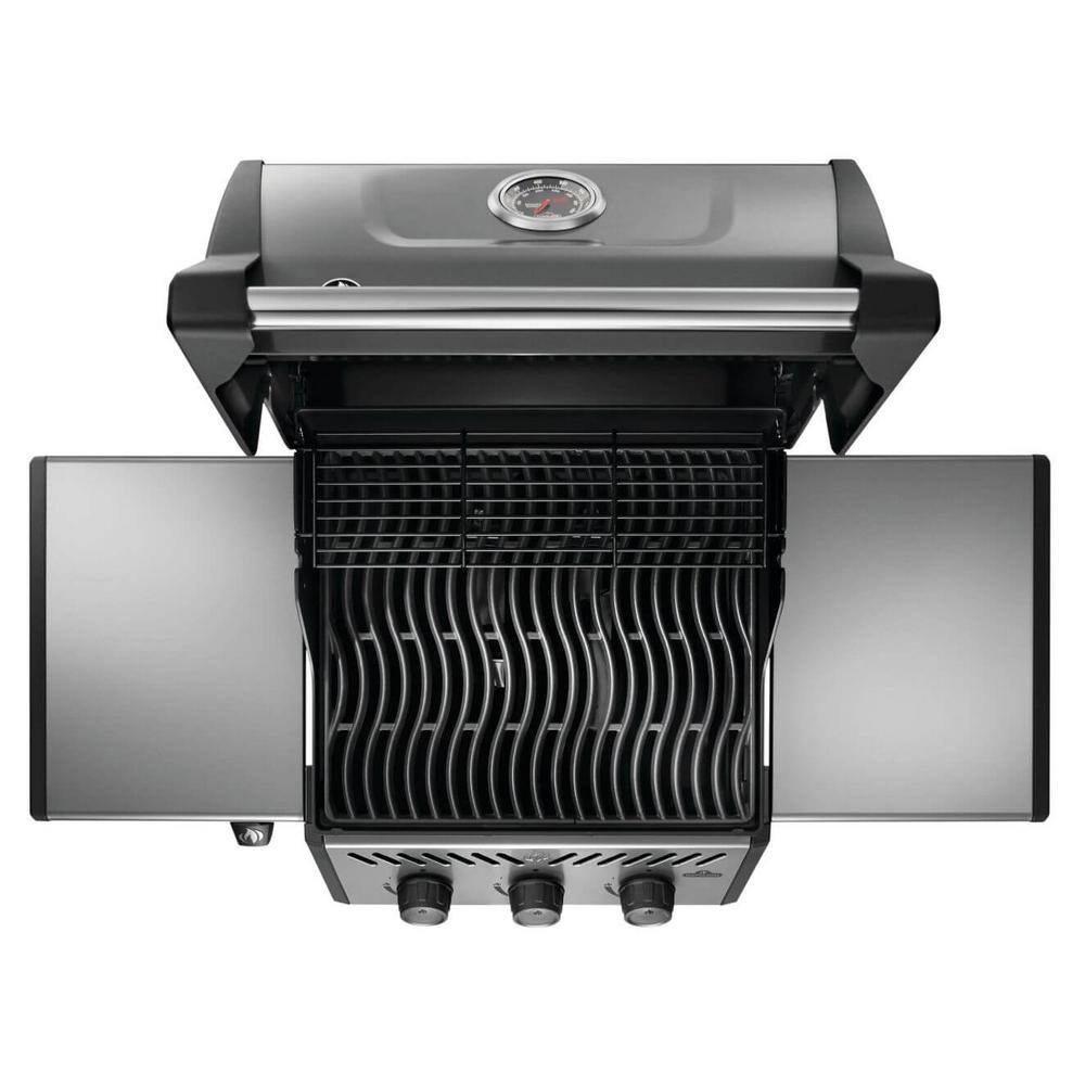 Napoleon Freestyle 365 Graphite Grey Propane Gas Grill with Stainless Steel Burners