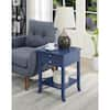 Convenience Concepts American Heritage Cobalt Blue Logan End