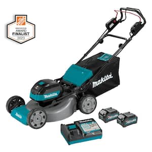 40-Volt max XGT Brushless Cordless 21 in. Walk Behind Self-Propelled Commercial Lawn Mower Kit (4.0Ah)