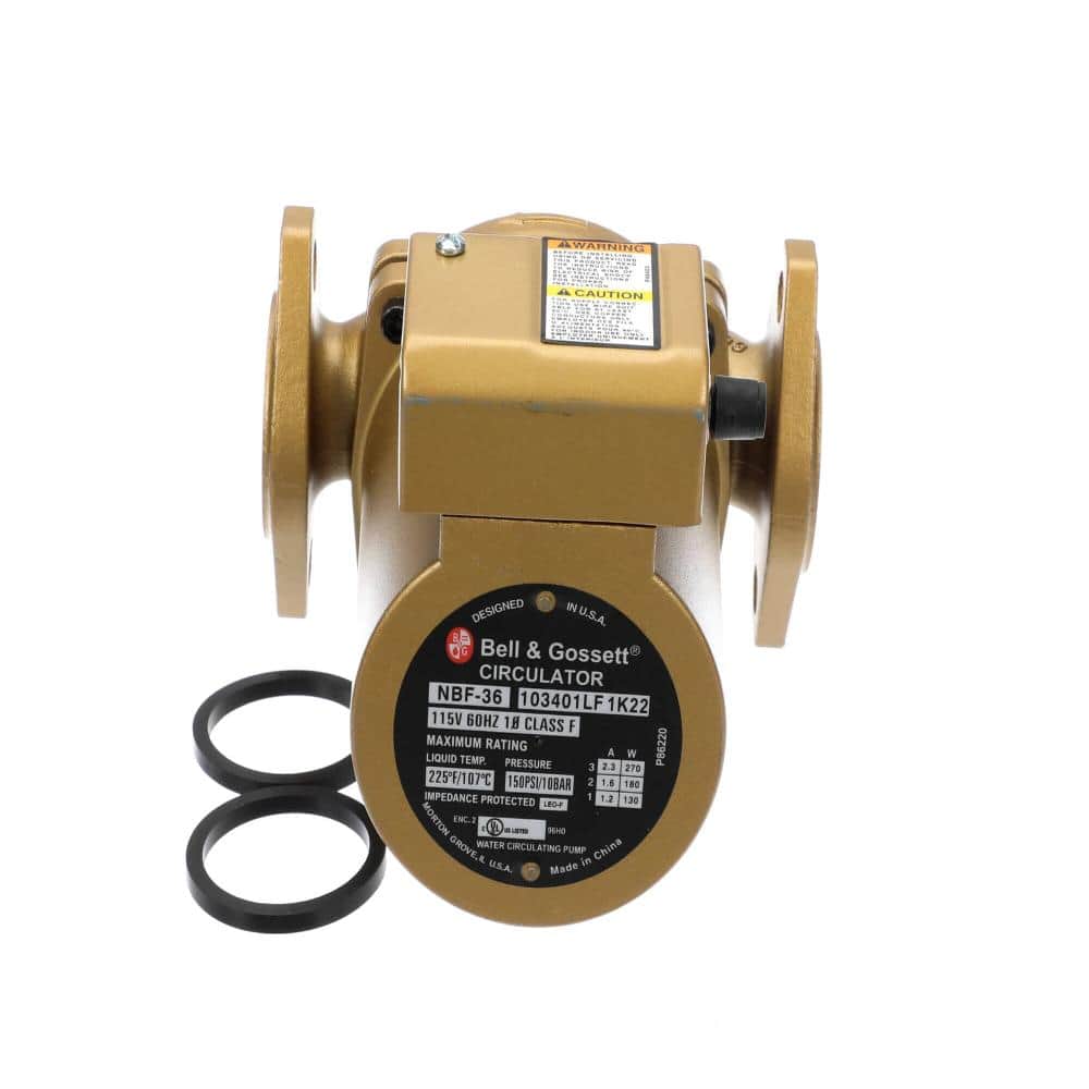 115 V, 60Hz, 1Ph, 1/6HP, 3-Speed Bronze Circulator Pump price history on PriceWatchPro