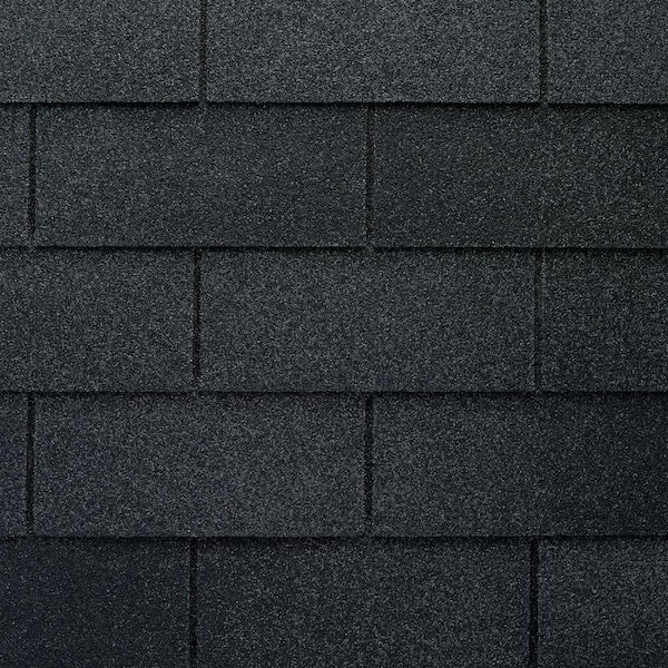 GAF Marquis WeatherMax Charcoal 3-Tab Roofing Shingles (33.3 sq. ft. per Bundle) (26-pieces)