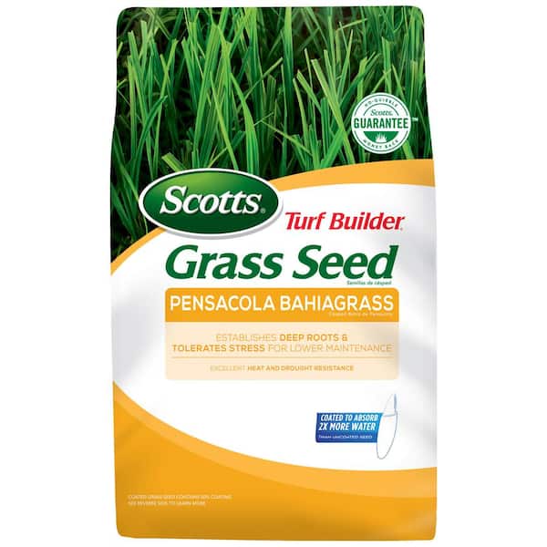 Scotts Turf Builder 5 lbs. Grass Seed Pensacola Bahiagrass for Excellent Heat & Drought Resistance
