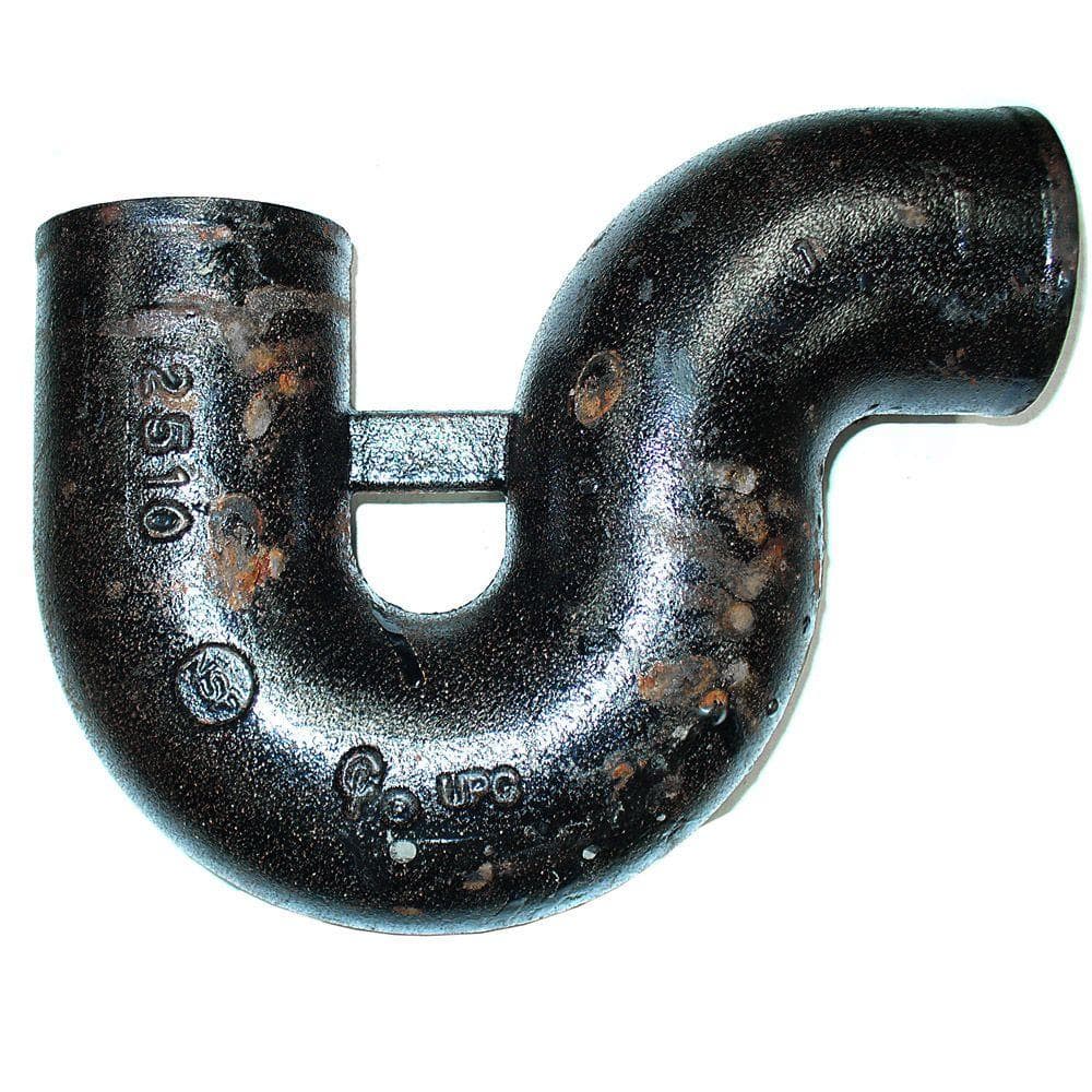 AB&I Foundry 3 in. x 3 in. CastIron NoHub x NoHub Ptrap 370464