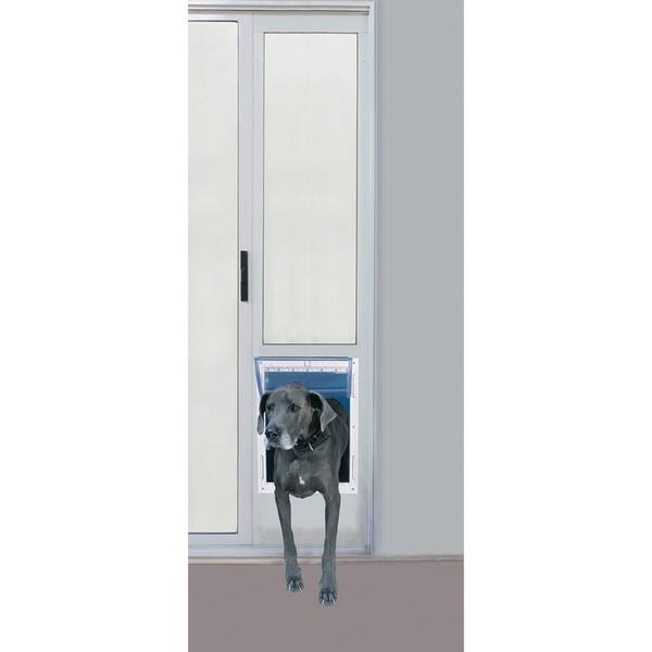 Dog Patio Door Insert, Sliding Glass Doggie Door Home Depot