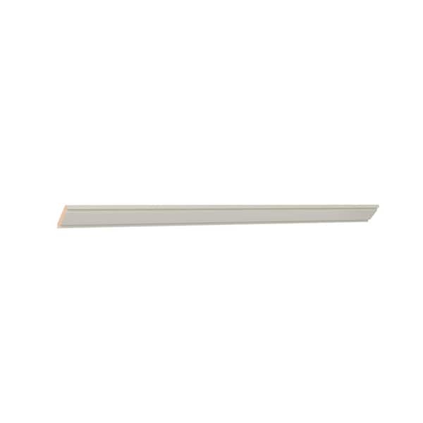 Designer Series Melvern 3 in. W x 96 in. H Crown Moulding in Cloud