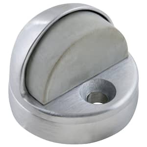 1-3/4 in. Satin Chrome Dome Floor Stop with Riser