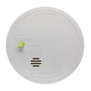 Code One Smoke Detector, Battery Powered with Ionization Sensor, Smoke Alarm