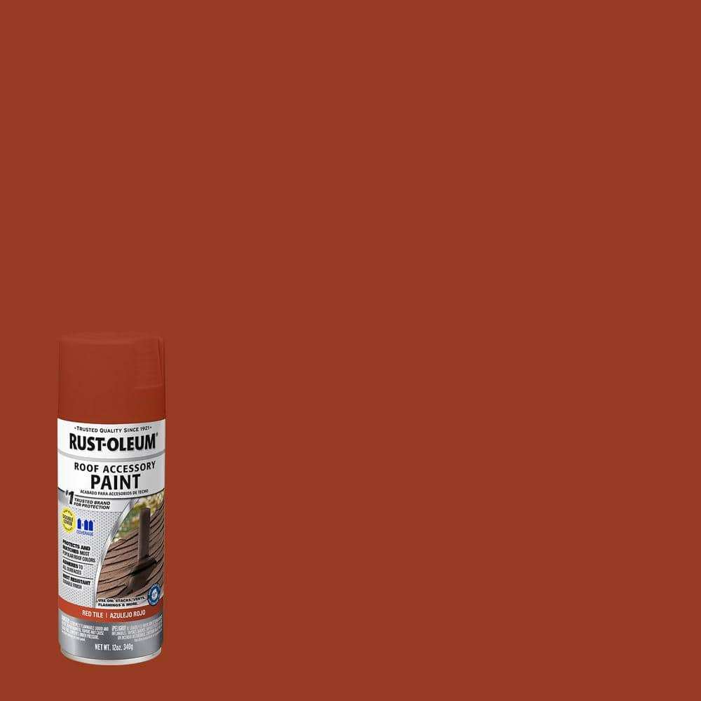 salsation トップ RUST Lサイズ Rust-Oleum Stops Rust 12 oz. Flat Red Tile Roof Accessory Aerosol