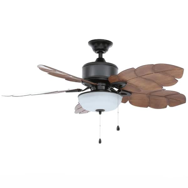 Home Decorators Collection Palm Cove 52, Palm Ceiling Fan With Light And Remote