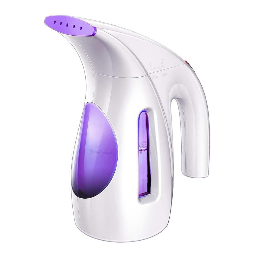 Portable Handheld Design Clothes Steamer 240ml Big Capacity, Strong Penetrating Steam, Removes Wrinkle in Purple Finish price history on PriceWatchPro